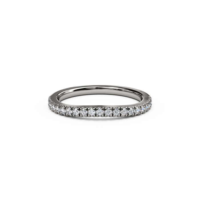 The Studio Collection Prong Set Diamond Wedding Band