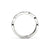 The Studio Collection Prong Set Diamond Crossover Wedding Band