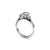 The Studio Collection Emerald Center Diamond with Side Diamond Accents Engagement Ring