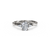 Load image into Gallery viewer, The Studio Collection Oval Center Diamond with Side Diamond Accents Engagement Ring