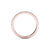 The Studio Collection Rose Gold Prong Set Diamond Half-Way Wedding Band