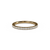 Yellow Gold Prong Set Diamond Half-Way Wedding Band