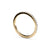 Side View of Yellow Gold Prong Set Diamond Half-Way Women&#39;s Wedding Band