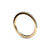 Side View of Yellow Gold Diamond Half-Way Wedding Band