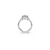 The Studio Collection Pear Shape Diamond Halo Split Shank Engagement Ring