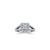 The Studio Collection Princess Cut Diamond Halo Split Shank Engagement Ring