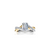 Load image into Gallery viewer, The Studio Collection Emerald Shape Center Diamond Crossover Engagement Ring