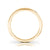 Side View of Yellow Gold Matching Wedding Band