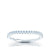 The Studio Collection Round White Diamond Prong Set Wedding Band