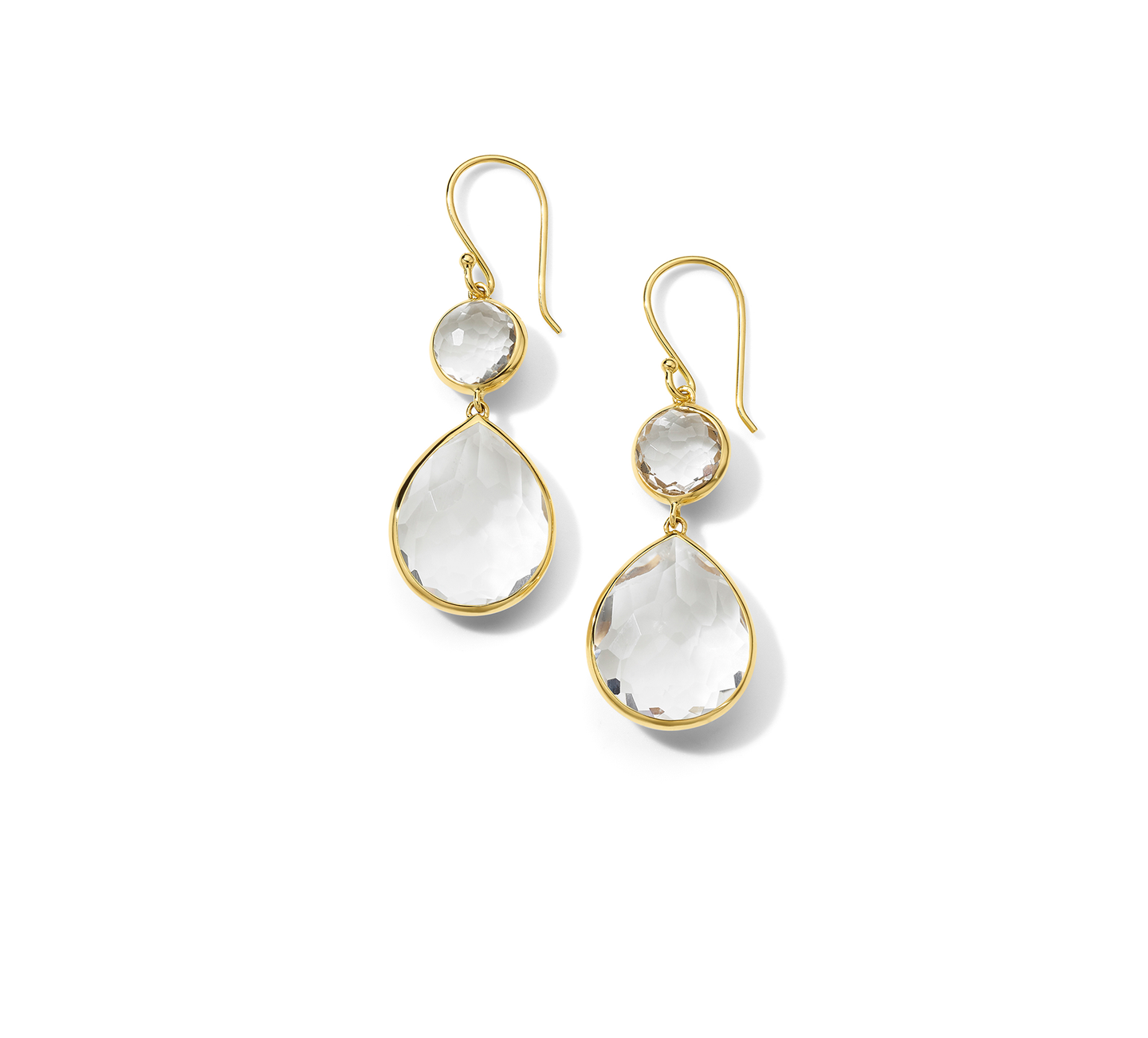 IPPOLITA Rock Candy Snowman Earring in Rock Crystal