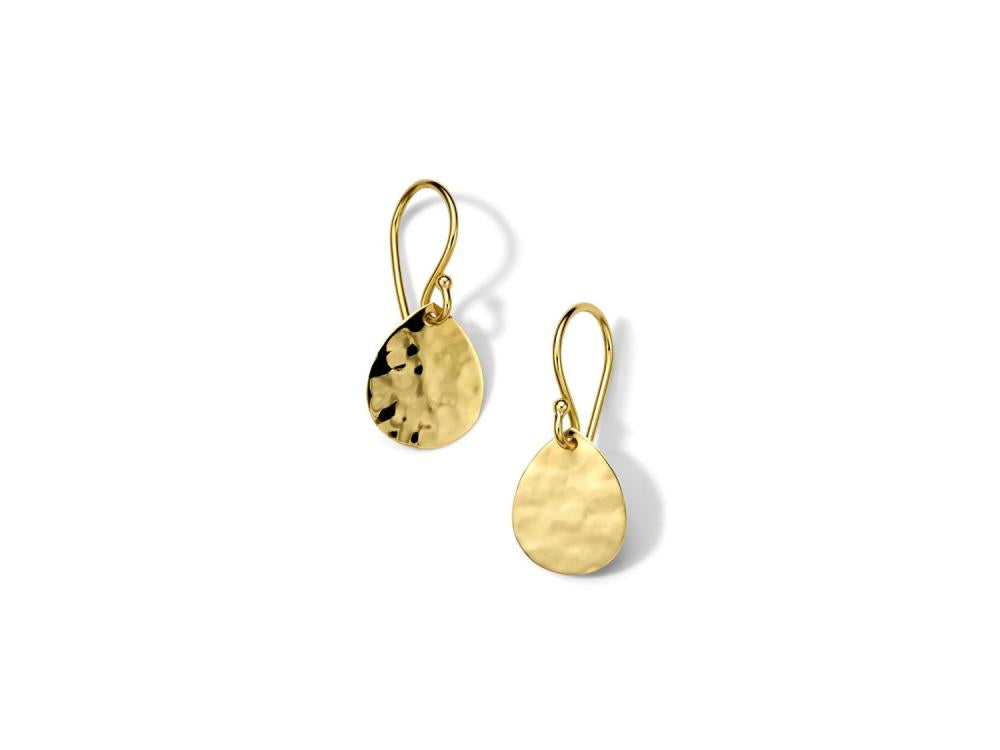 IPPOLITA Classico Crinkle Hammered Small Teardrop Earrings