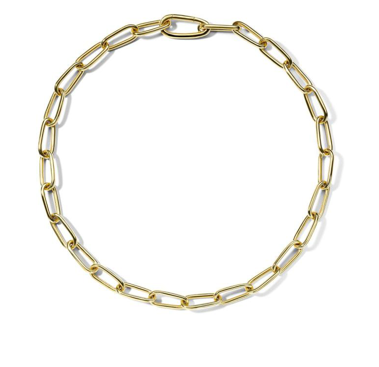 IPPOLITA 18K Yellow Gold Tapered Link Necklace