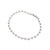 Sabel Collection 18K White Gold Diamond Bezel Set Bar Bracelet