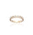 Sabel Collection Bezel Set Diamond Stacking Ring in 14K Yellow Gold