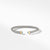 Cable Kids® Birthstone Bracelet with Aquamarine and 14K Gold, 4mm
