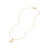 Load image into Gallery viewer, Cable Collectibles® Kids Dog Charm Necklace in 18K Gold with Diamonds