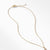 Cable Collectibles® Kids Necklace Birthstone Necklace with Diamond in 18K Gold, 3mm