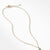 Cable Collectibles® Kids Necklace Birthstone Necklace with Sapphire in 18K Gold, 3mm
