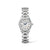 Women&#39;s Master Collection Watch with Round Stainless Steel Case White Arabic Dial and Date Window