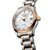 Longines Master Collection 25mm Stainless Steel and 18K Rose Gold Mother-of-Pearl Dial with Diamonds Ladies&#39; Watch