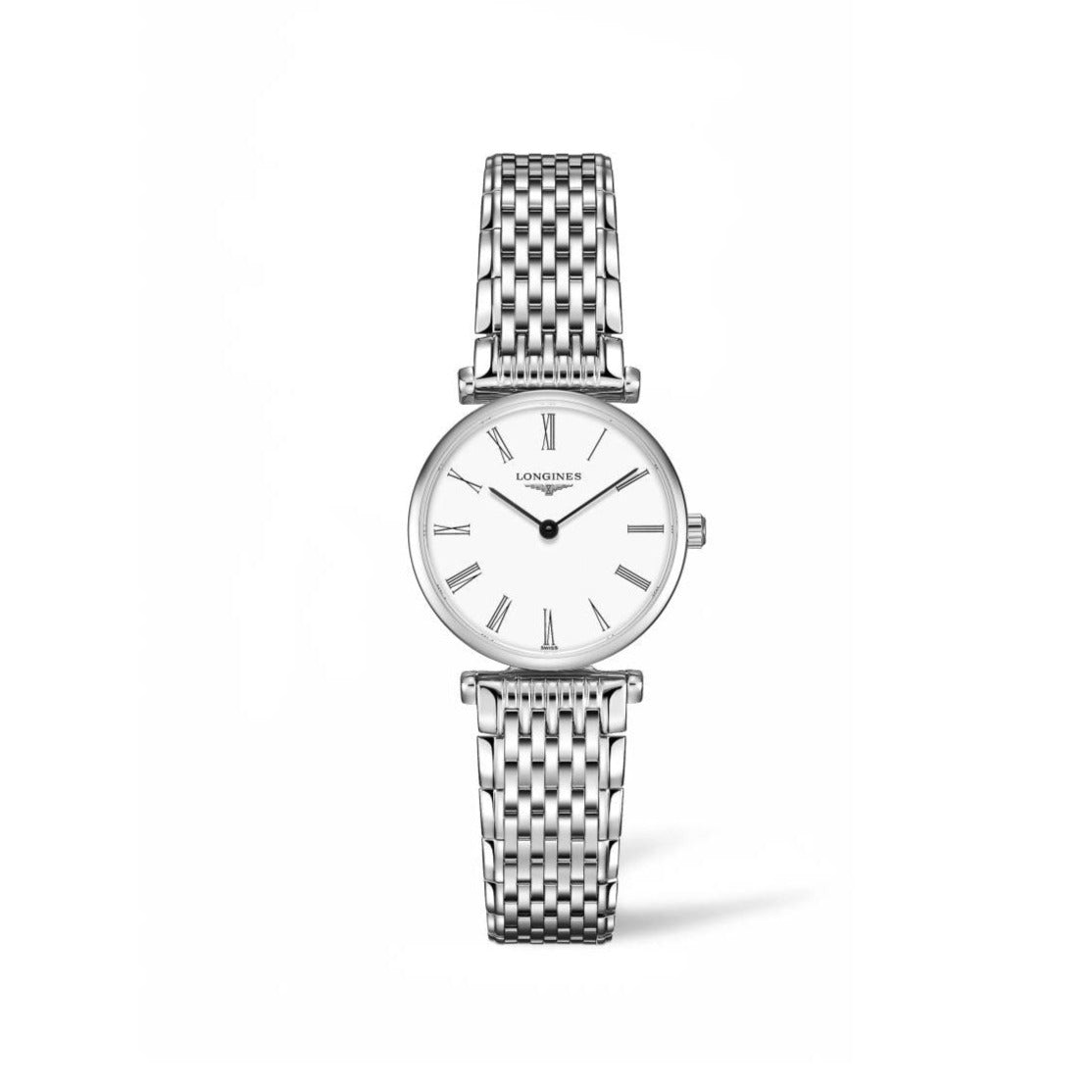 Longines La Grande Classique Collection 24mm Stainless Steel Ladies' Watch with Roman Numerals