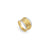 Load image into Gallery viewer, Marco Bicego Lunaria 18K Yellow Gold Hand-Engraved Two Element Ring with Diamonds
