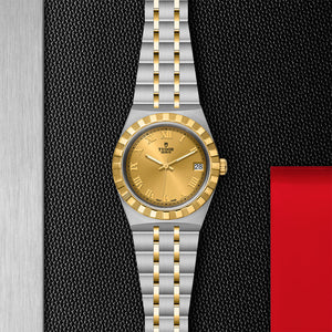 TUDOR Royal Watch with Champagne-color Dial - M28403-0004 at Fink's Jewelers