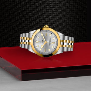 TUDOR Black Bay 39 S&G Watch Laying Down - M79663-0002 at Fink's Jewelers