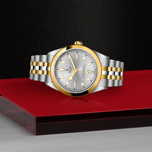TUDOR Black Bay 41 S&G Watch on Side - M79683-0002 at Fink's Jewelers