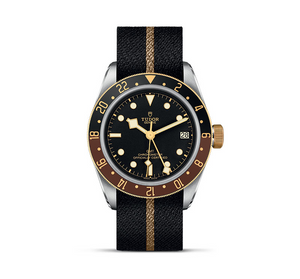 Tudor Black Bay GMT S&G Watch with Fabric Strap
