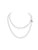 Mikimoto 18K White Gold Bow Strand Shortener