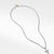 David Yurman Sterling Silver Cross Necklace with 14K Yellow Gold