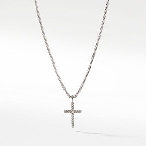 David Yurman Necklace Cross with Diamond