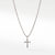 Load image into Gallery viewer, Cross Necklace with Diamond, 18&quot; Length