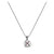 Load image into Gallery viewer, Pendant Necklace with Pyrope Garnet and Diamonds, 17&quot; Length
