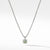 Load image into Gallery viewer, Pendant Necklace with Prasiolite and Diamonds, 17&quot; Length