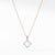 Load image into Gallery viewer, Cable Collectibles® Quatrefoil Pendant Necklace with Diamonds in 18K Gold