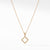 Load image into Gallery viewer, Cable Collectibles® Quatrefoil Pendant Necklace with Diamonds in 18K Gold