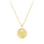 Load image into Gallery viewer, Initial &quot;B&quot; Pendant with Diamonds in Gold on Chain