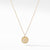 Load image into Gallery viewer, Initial &quot;G&quot; Pendant with Diamonds in Gold on Chain