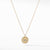 Load image into Gallery viewer, Initial &quot;H&quot; Pendant with Diamonds in Gold on Chain