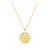Load image into Gallery viewer, Initial &quot;H&quot; Pendant with Diamonds in Gold on Chain