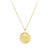 Load image into Gallery viewer, Initial &quot;J&quot; Pendant with Diamonds in Gold on Chain