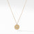 Load image into Gallery viewer, Initial &quot;N&quot; Pendant with Diamonds in Gold on Chain