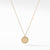 Load image into Gallery viewer, Initial &quot;T&quot; Pendant with Diamonds in Gold on Chain
