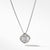 Load image into Gallery viewer, David Yurman Sterling Silver Pendant Necklace with Diamonds on 17&quot; Box Chain