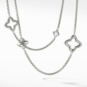 David Yurman Quatrefoil Chain Necklace in 36"