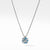 Load image into Gallery viewer, David Yurman Necklace with Blue Topaz and Diamonds