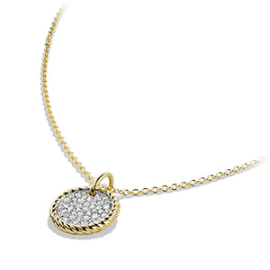 David Yurman Cable Collectibles® Pavé Charm with Diamonds 