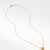 Necklace with Citrine and Diamonds in 18K Gold, 18&quot; Length